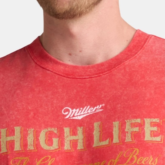 Miller Men's and Big Men's Graphic Muscle Tank Top - Picture 5 of 6